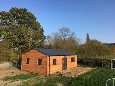 TIMBER FRAMED CABIN . 2